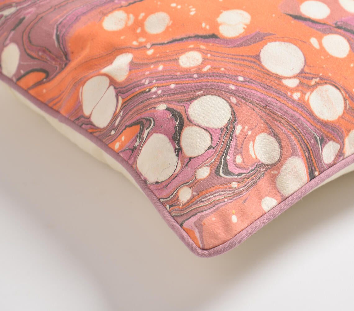 Screen Printed Marbled Cushion cover Q3