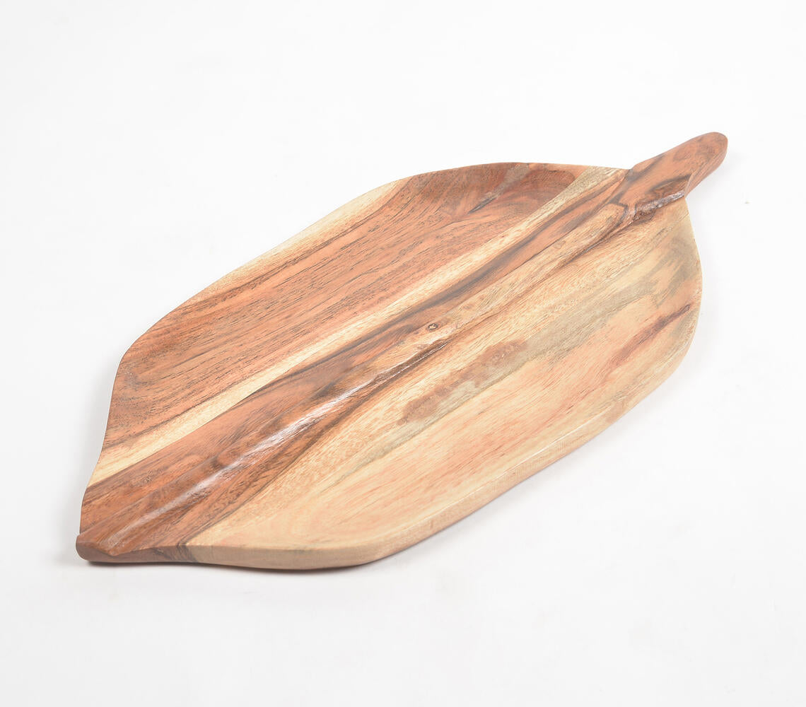 Raw Acacia Wood Platter